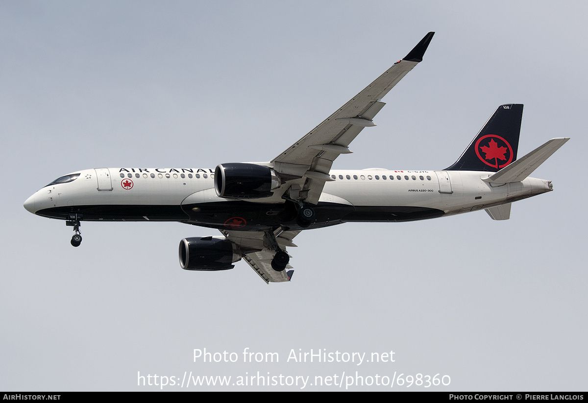 Aircraft Photo of C-GJYC | Airbus A220-371 (BD-500-1A11) | Air Canada | AirHistory.net #698360