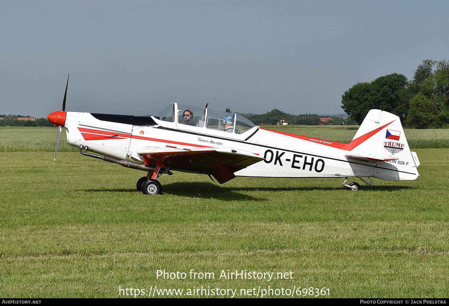 Aircraft Photo of OK-EHO | Zlin Z-526F Trener Master | Aeroklub Hranice | AirHistory.net #698361