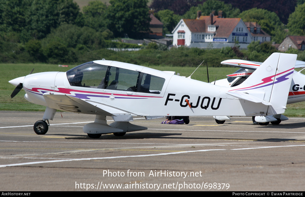 Aircraft Photo of F-GJQU | Robin DR-400-120 Dauphin 2+2 | CAMI - Cercle Aéronautique du Ministère de l'Intérieur | AirHistory.net #698379