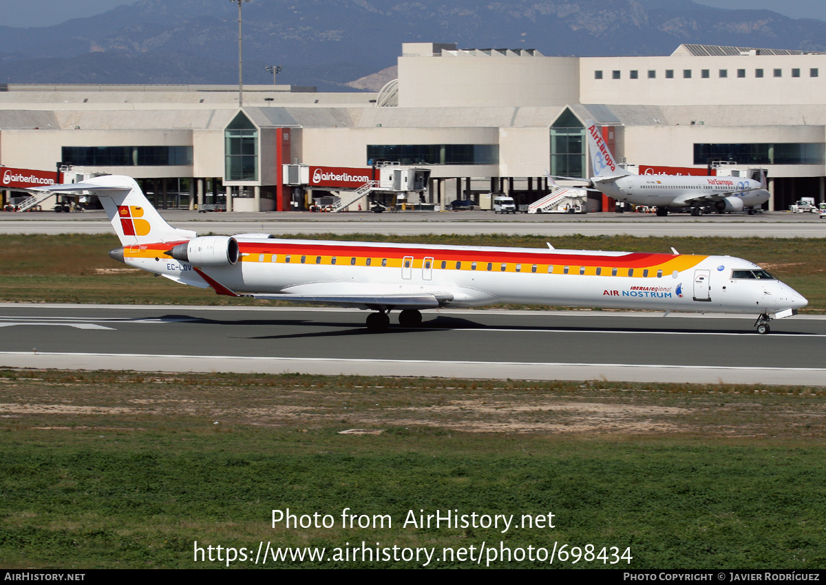 Aircraft Photo of EC-LOV | Bombardier CRJ-1000 (CL-600-2E25) | Iberia Regional | AirHistory.net #698434