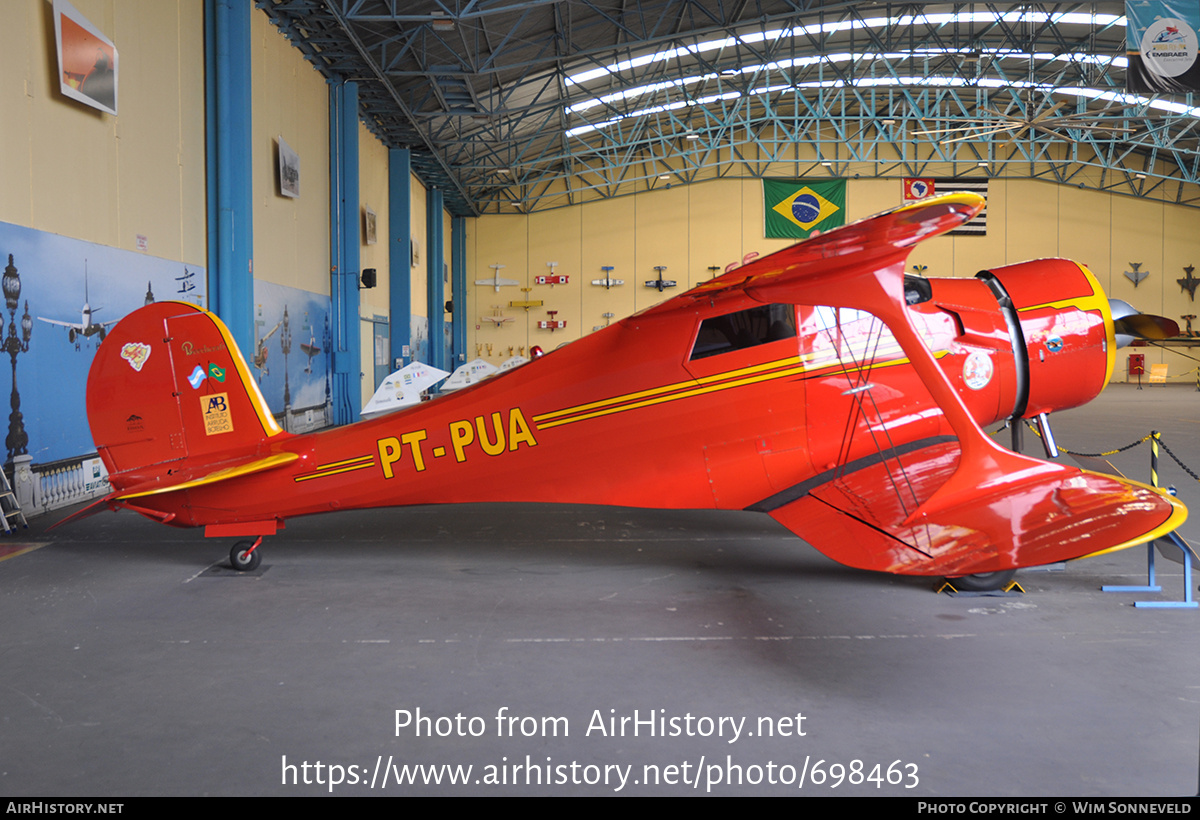 Aircraft Photo of PT-PUA | Beech D17S | AirHistory.net #698463