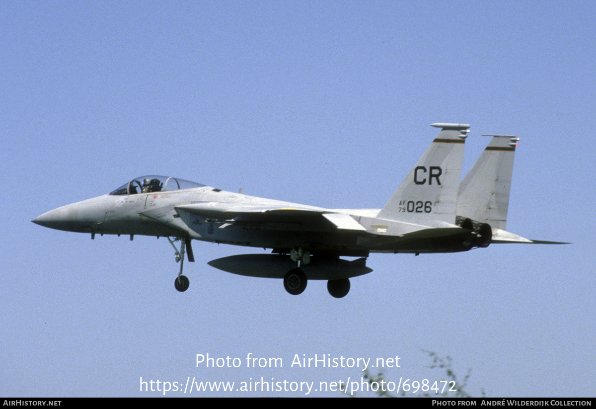 Aircraft Photo of 79-0026 / AF79-026 | McDonnell Douglas F-15C Eagle | USA - Air Force | AirHistory.net #698472