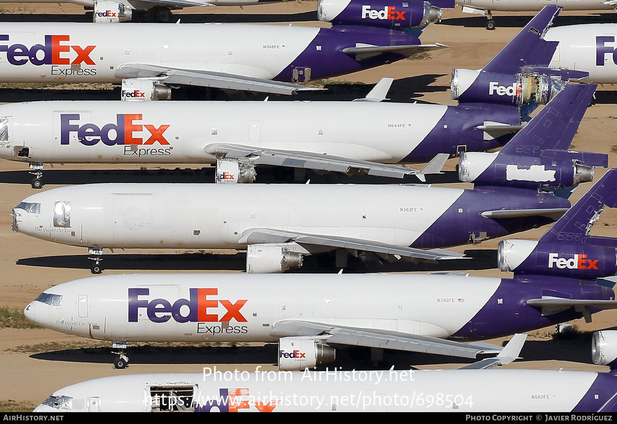 Aircraft Photo of N362FE | Boeing MD-10-10F | FedEx Express - Federal Express | AirHistory.net #698504