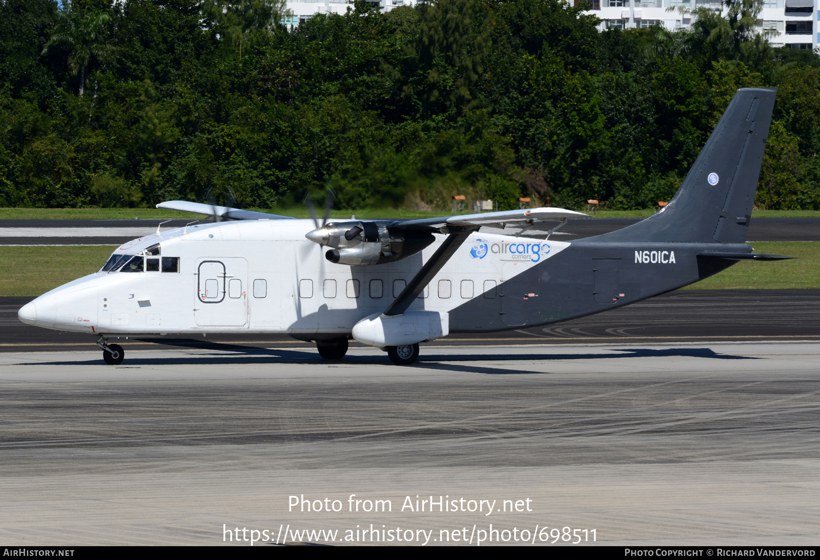 Aircraft Photo of N601CA | Short 360-100 | Air Cargo Carriers | AirHistory.net #698511