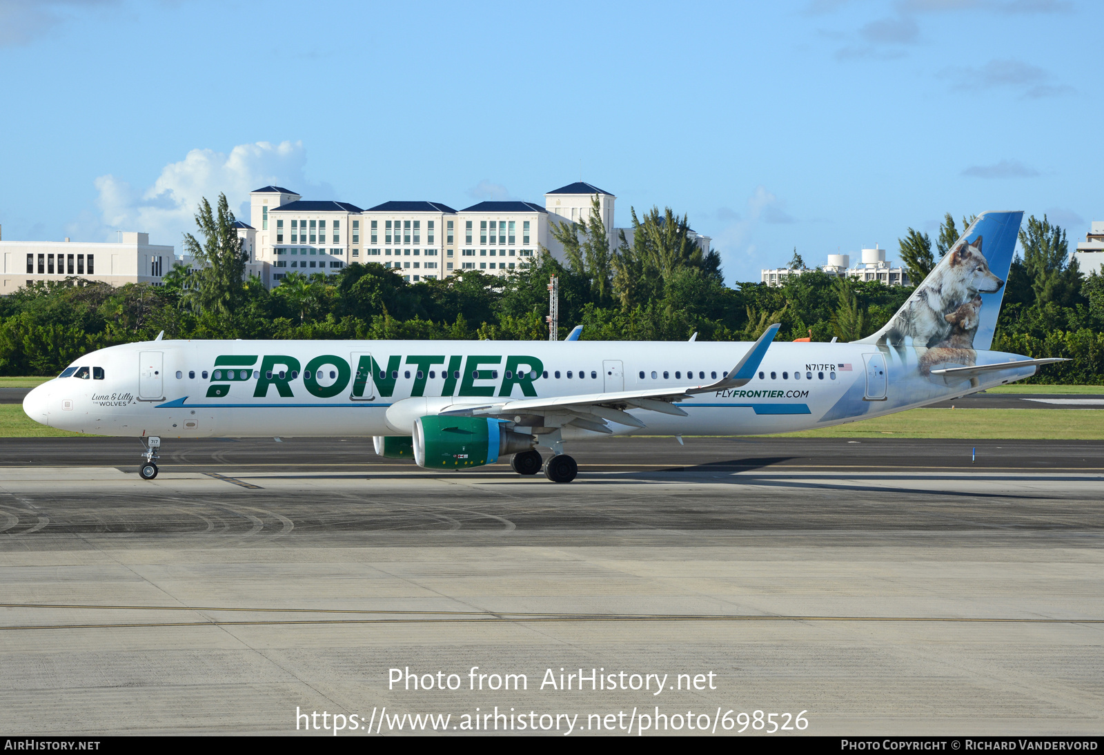 Aircraft Photo of N717FR | Airbus A321-211 | Frontier Airlines | AirHistory.net #698526