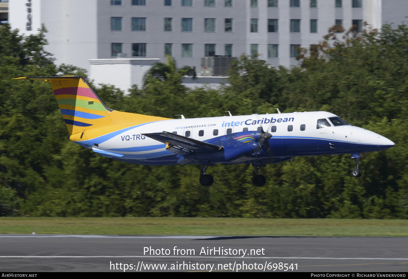 Aircraft Photo of VQ-TRG | Embraer EMB-120ER Brasilia | InterCaribbean Airways | AirHistory.net #698541