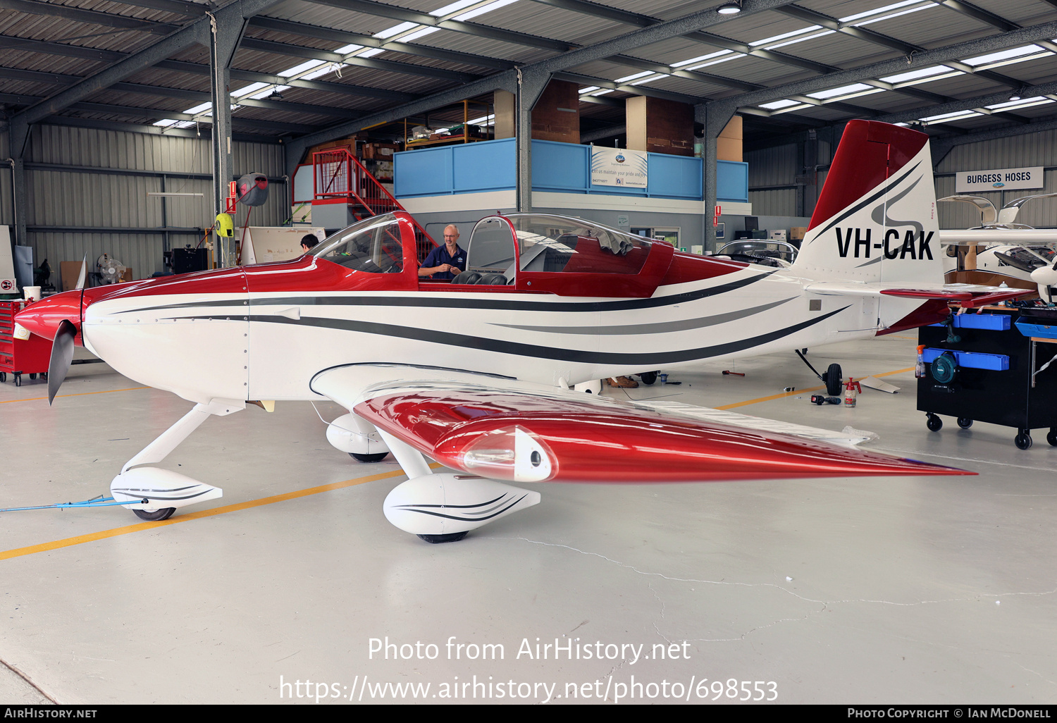 Aircraft Photo of VH-CAK | Van's RV-7A | AirHistory.net #698553