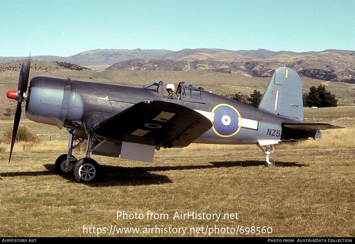 Aircraft Photo of ZK-FUI / NZ5201 | Vought F4U-1A Corsair | New Zealand - Air Force | AirHistory.net #698560