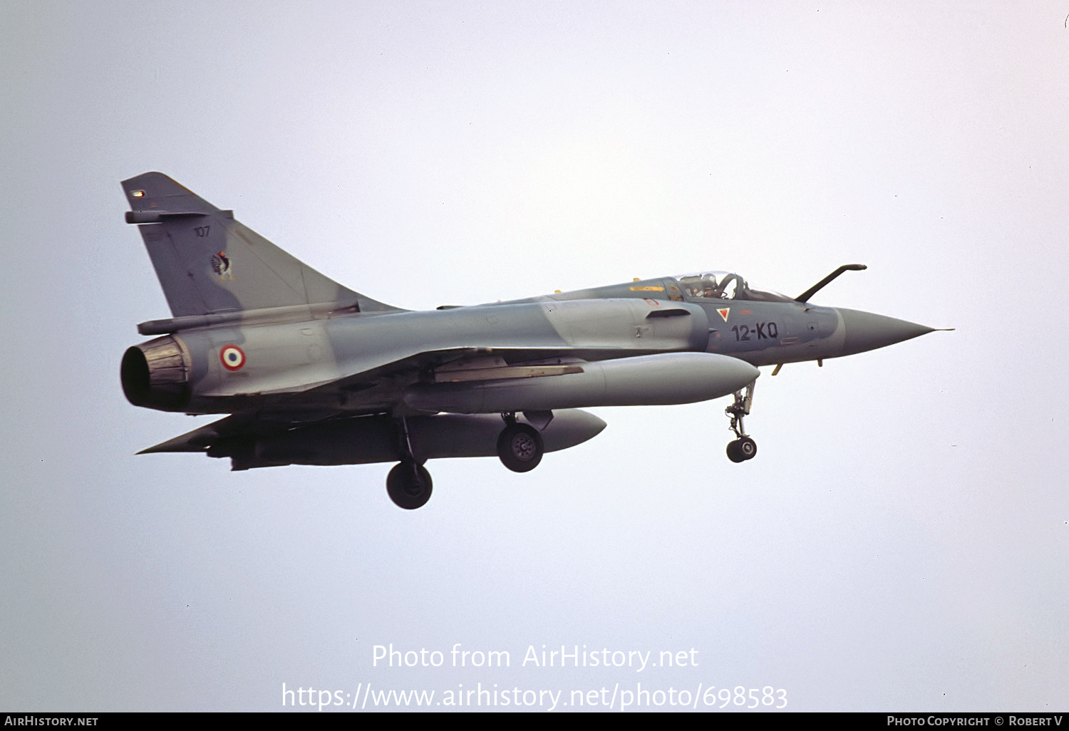 Aircraft Photo of 107 | Dassault Mirage 2000C | France - Air Force | AirHistory.net #698583