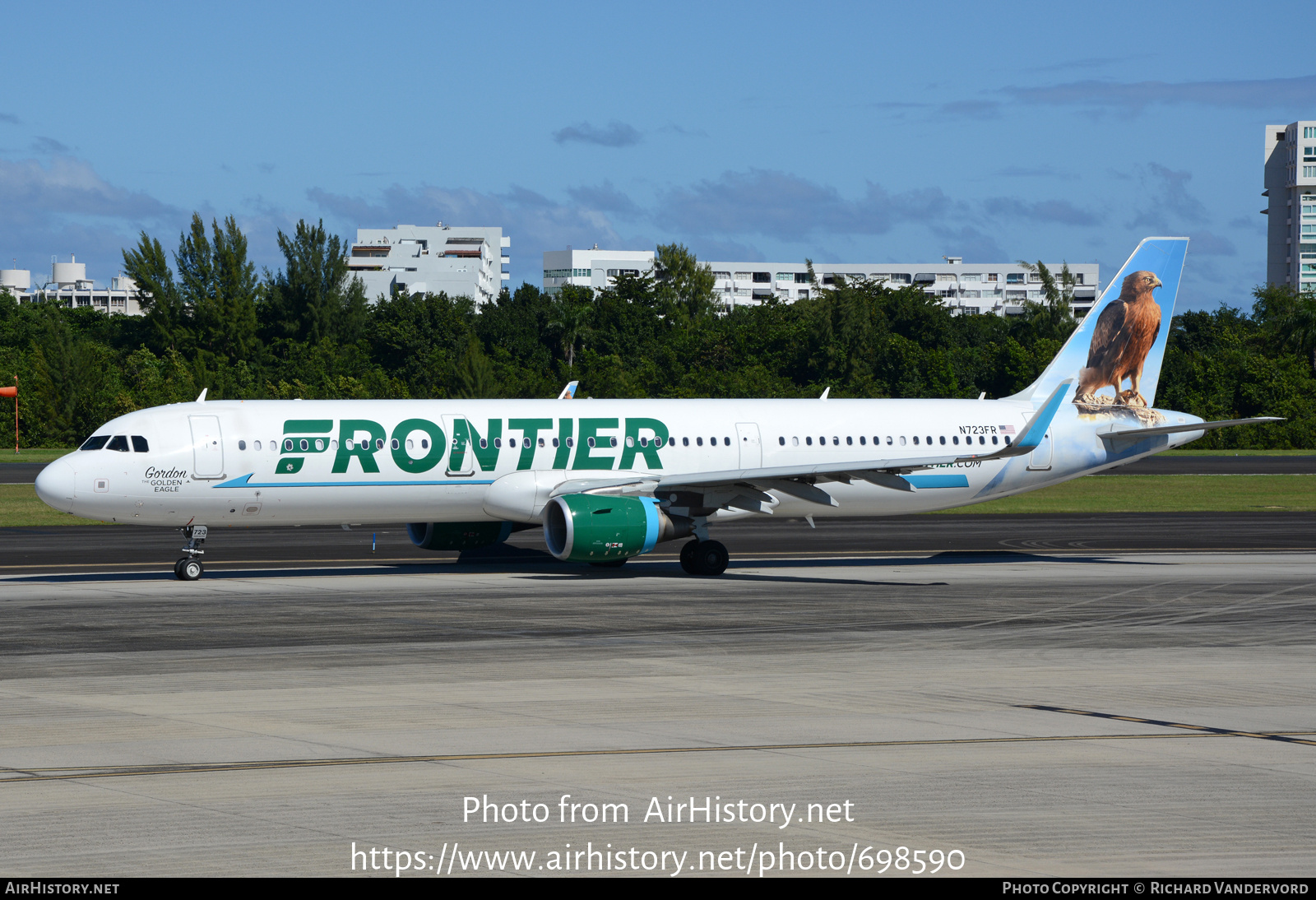 Aircraft Photo of N723FR | Airbus A321-211 | Frontier Airlines | AirHistory.net #698590