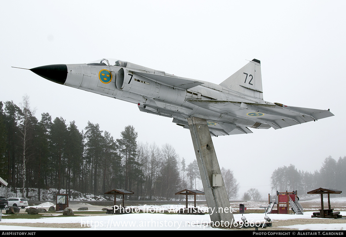 Aircraft Photo of 37072 | Saab AJS37 Viggen | Sweden - Air Force | AirHistory.net #698607