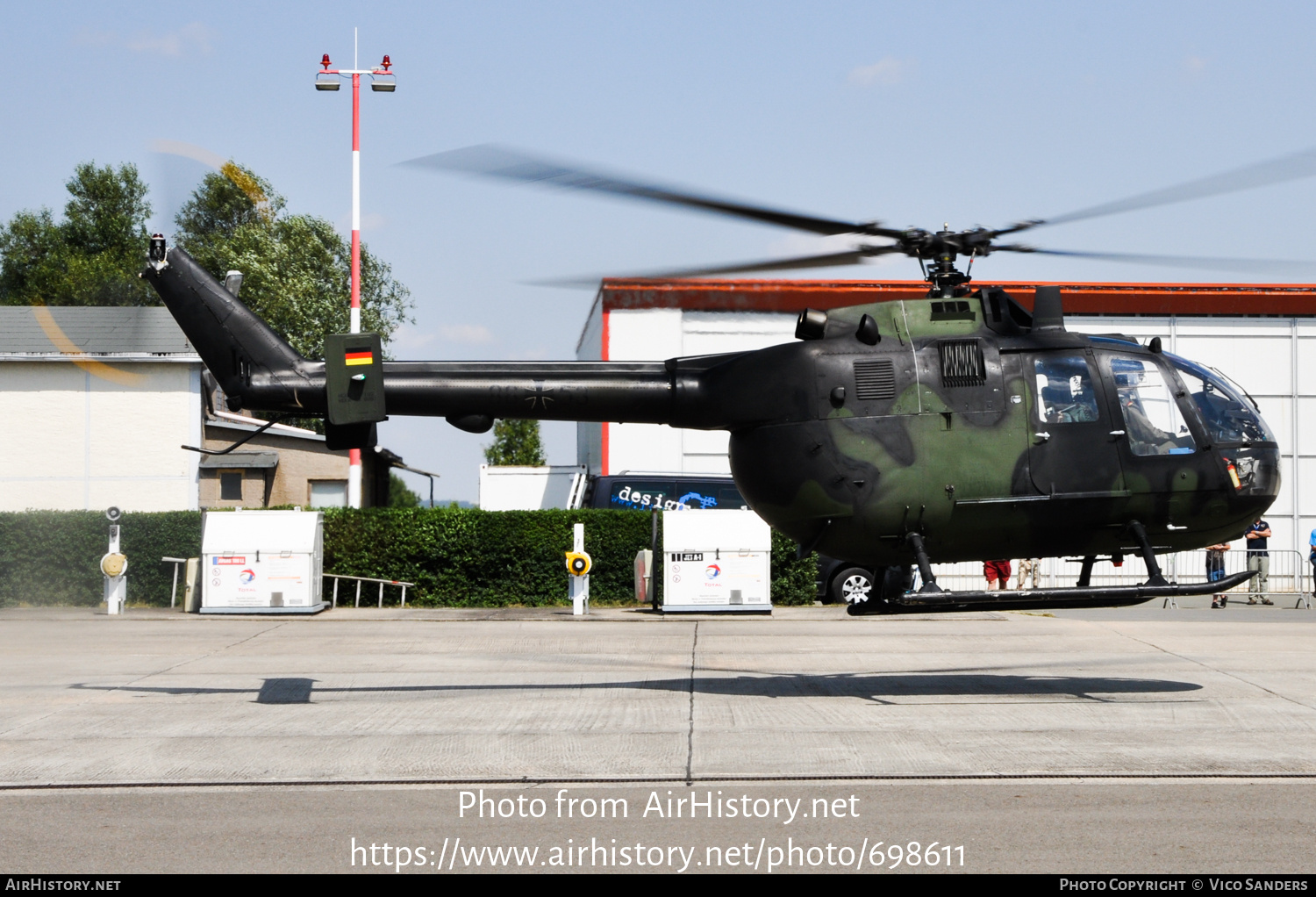 Aircraft Photo of 8653 | MBB BO-105P1M | Germany - Air Force | AirHistory.net #698611