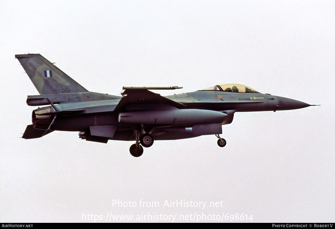 Aircraft Photo of 051 | General Dynamics F-16C Fighting Falcon | Greece - Air Force | AirHistory.net #698614