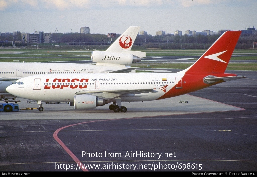 Aircraft Photo of HC-BRP | Airbus A310-304 | LAPSA - Air Paraguay | AirHistory.net #698615