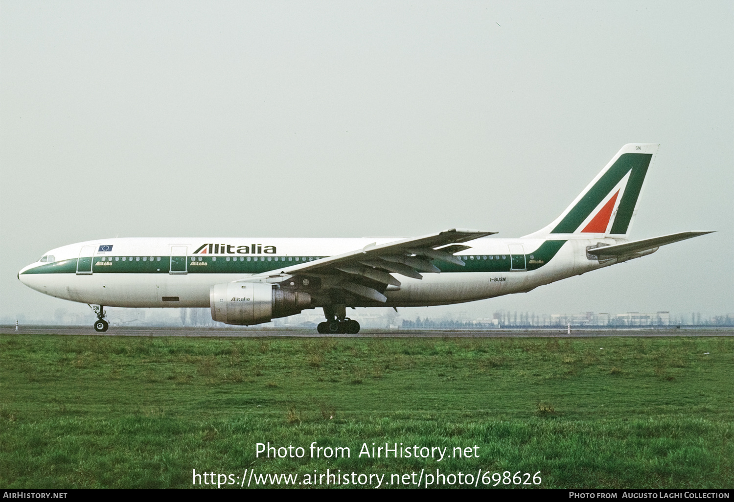 Aircraft Photo of I-BUSN | Airbus A300B2-203 | Alitalia | AirHistory.net #698626