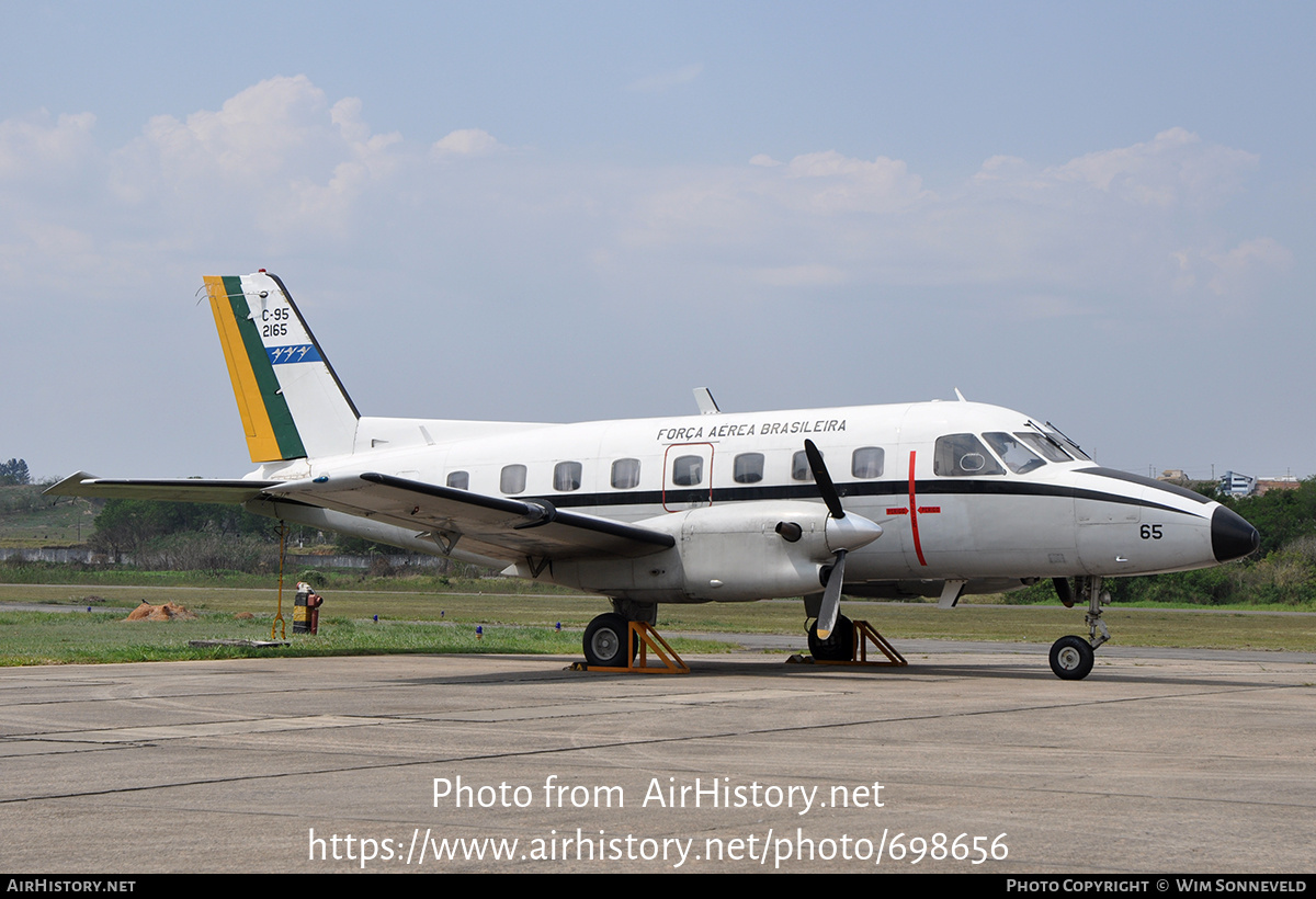 Aircraft Photo of 2165 | Embraer C-95 Bandeirante | Brazil - Air Force | AirHistory.net #698656