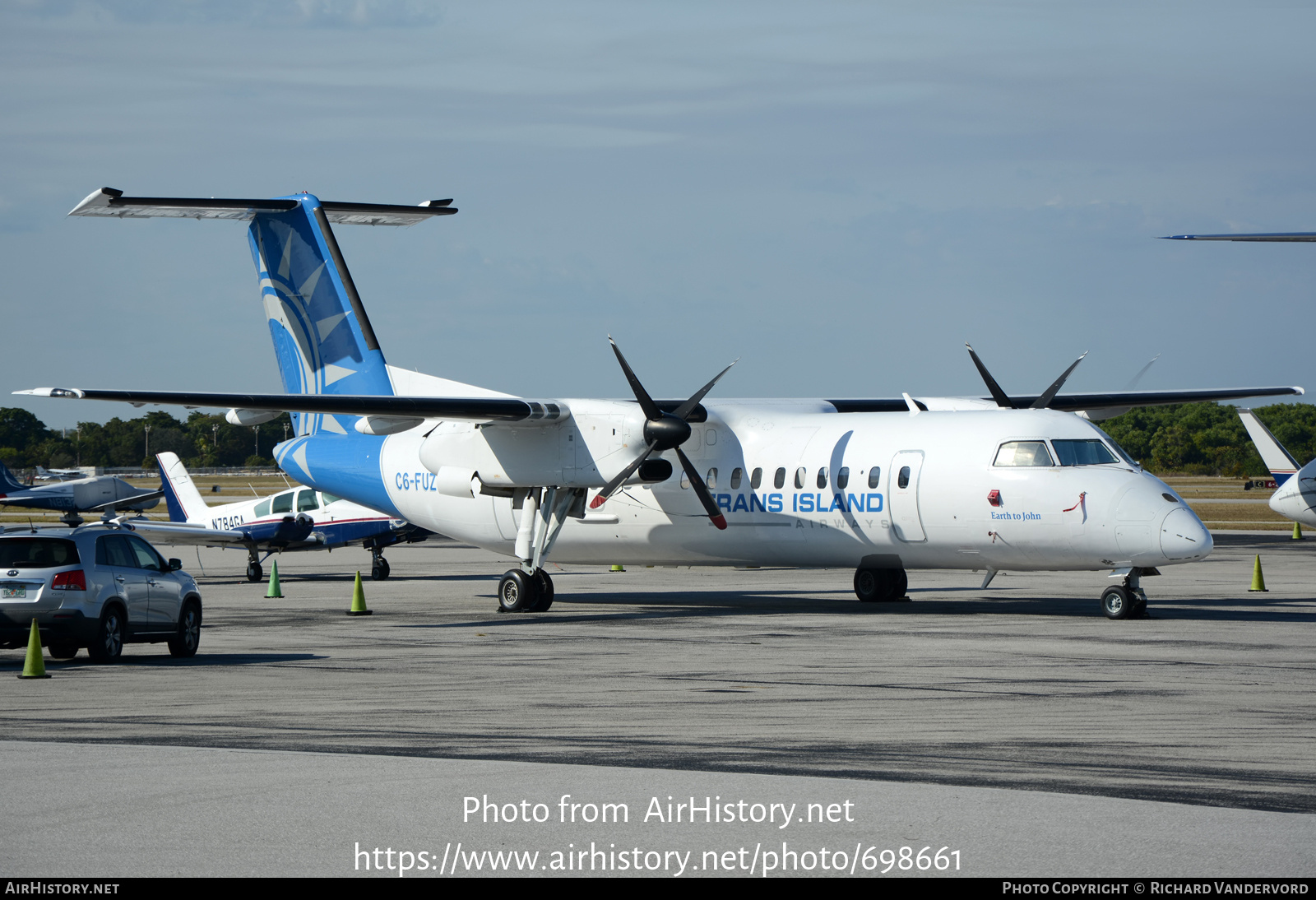 Aircraft Photo of C6-FUZ | De Havilland Canada DHC-8-311A Dash 8 | Trans Island Airways | AirHistory.net #698661