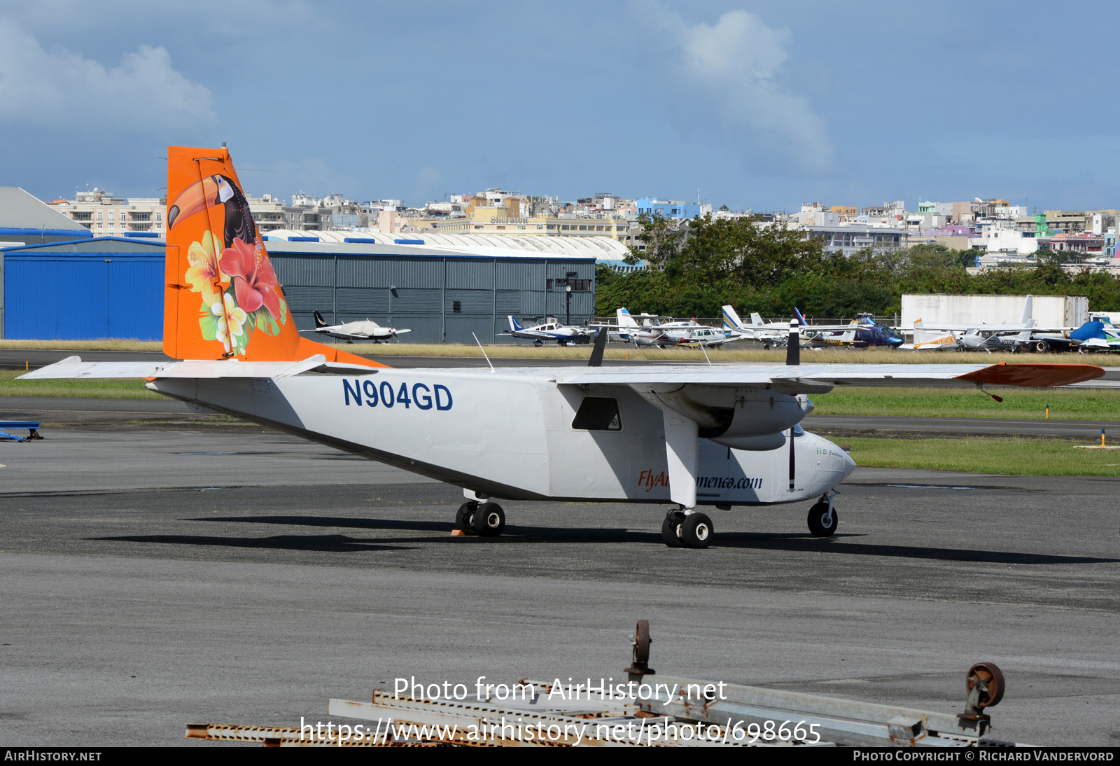 Aircraft Photo of N904GD | Pilatus Britten-Norman BN-2B-26 Islander | Air Flamenco | AirHistory.net #698665