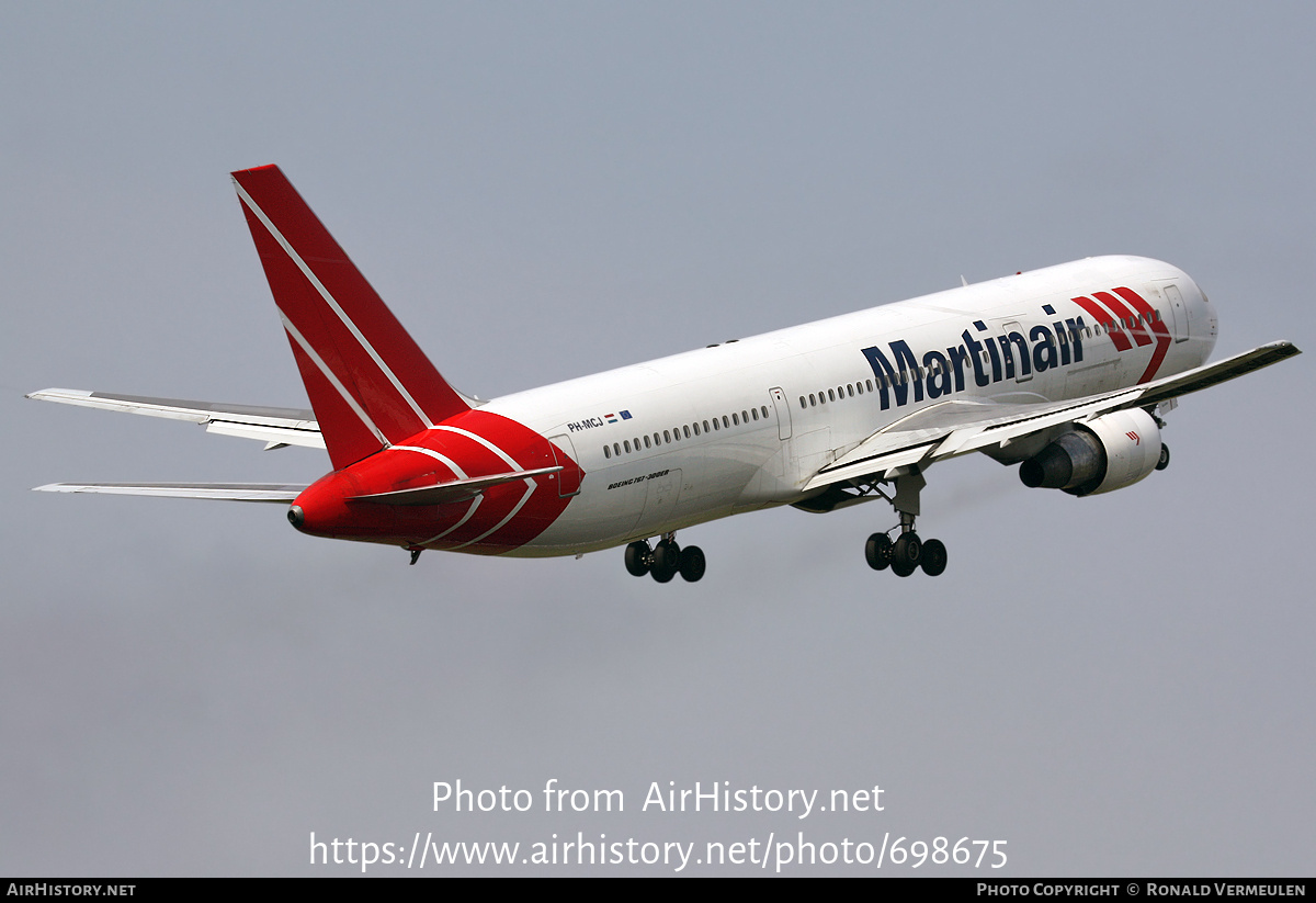 Aircraft Photo of PH-MCJ | Boeing 767-33A/ER | Martinair | AirHistory.net #698675