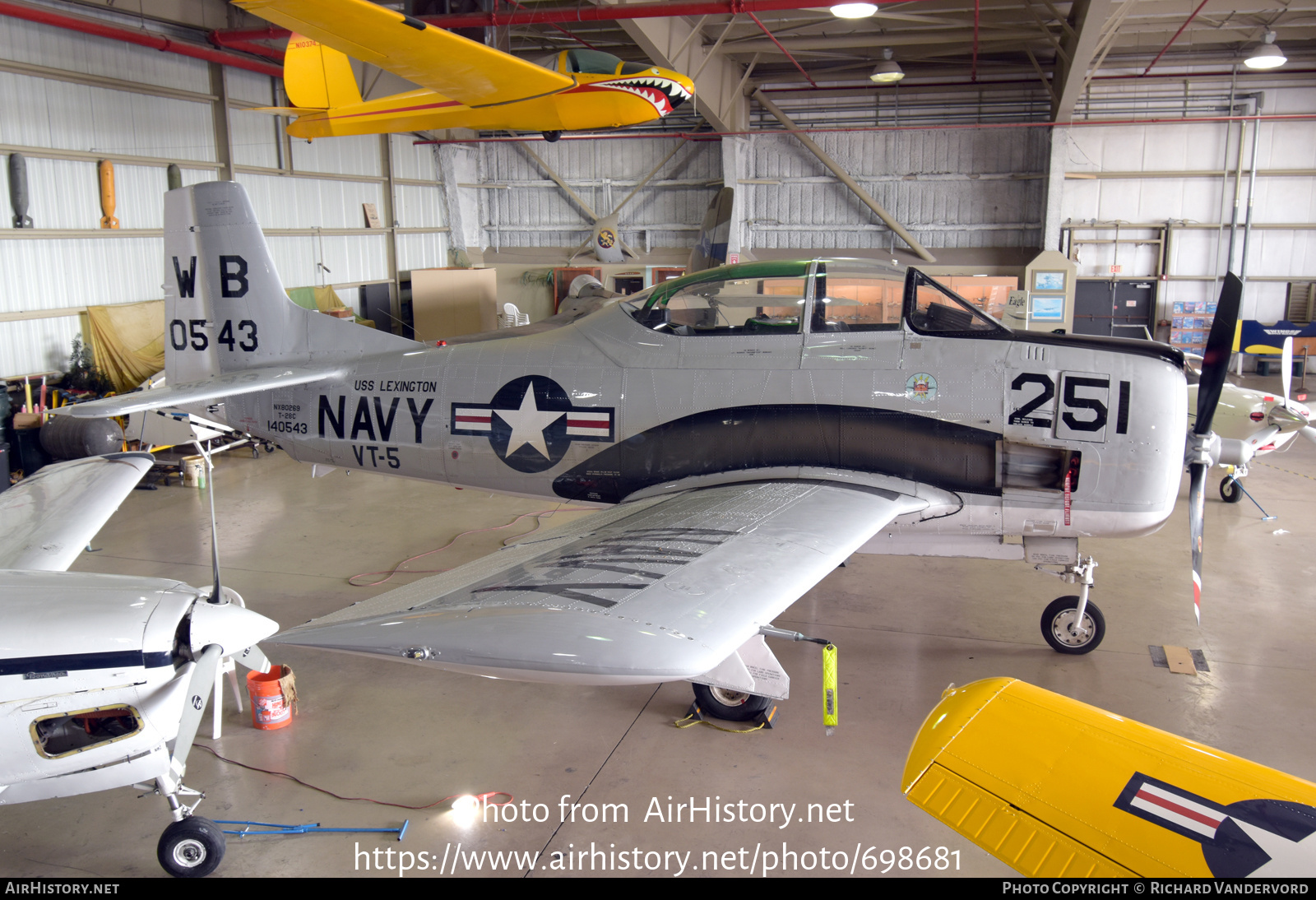 Aircraft Photo of N80269 / NX80269 / 140543 | North American T-28C Trojan | USA - Navy | AirHistory.net #698681