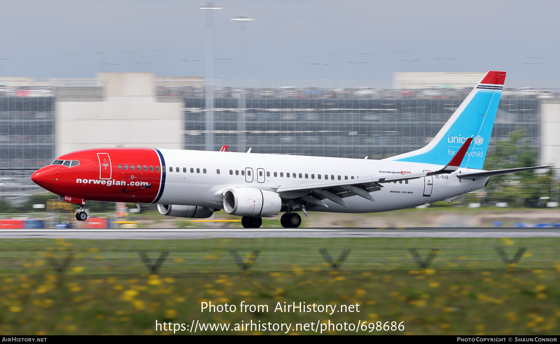 Aircraft Photo of SE-RXB | Boeing 737-84P | Norwegian | AirHistory.net #698686