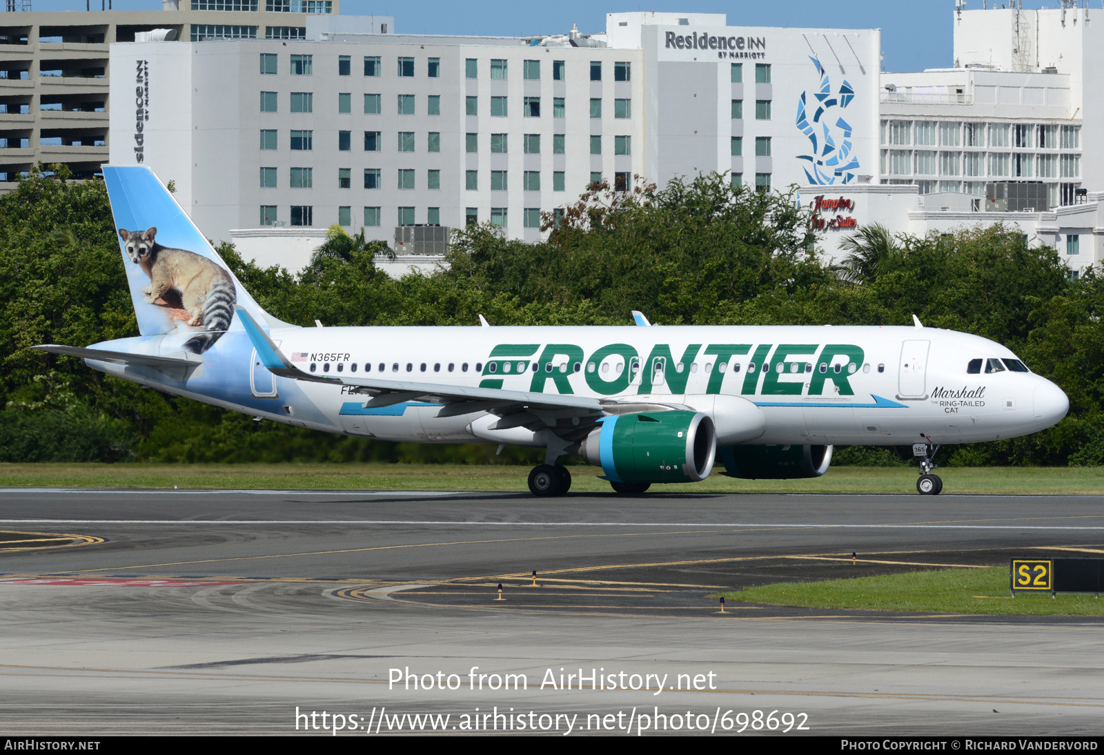 Aircraft Photo of N365FR | Airbus A320-251N | Frontier Airlines | AirHistory.net #698692