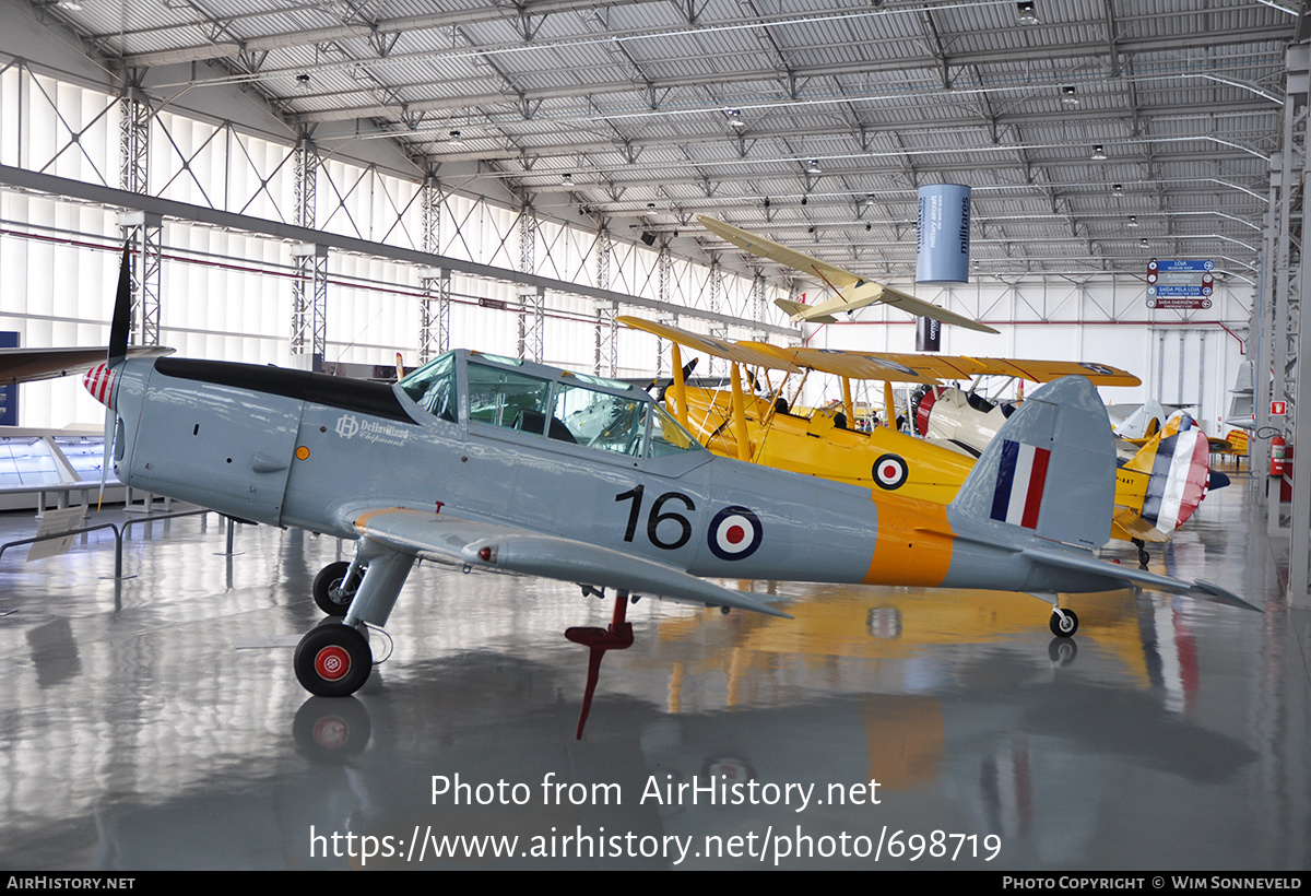 Aircraft Photo of 16 | De Havilland Canada DHC-1 Chipmunk Mk20 | UK - Air Force | AirHistory.net #698719