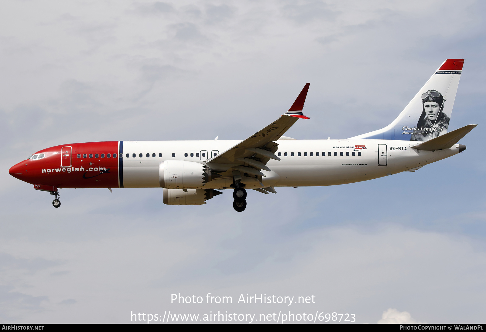 Aircraft Photo of SE-RTA | Boeing 737-8 Max 8 | Norwegian | AirHistory.net #698723