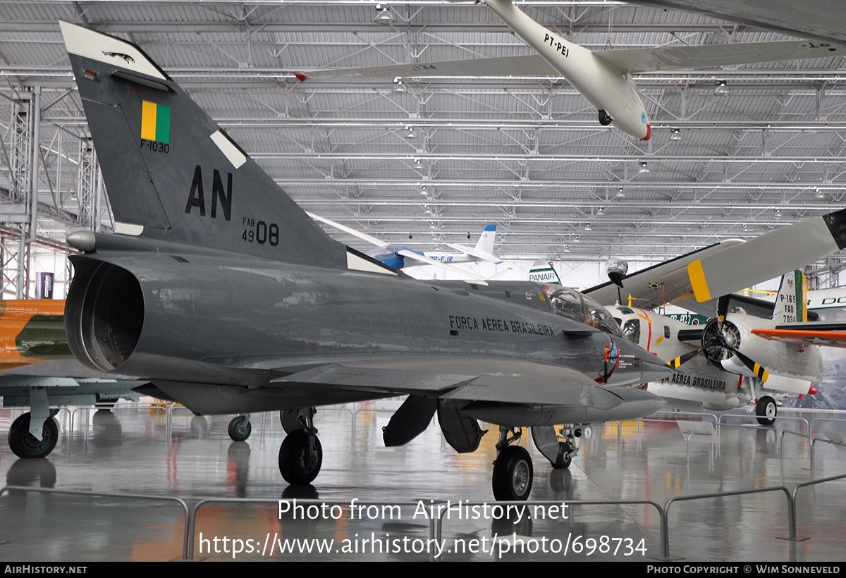 Aircraft Photo of 4908 | Dassault F-103D | Brazil - Air Force | AirHistory.net #698734
