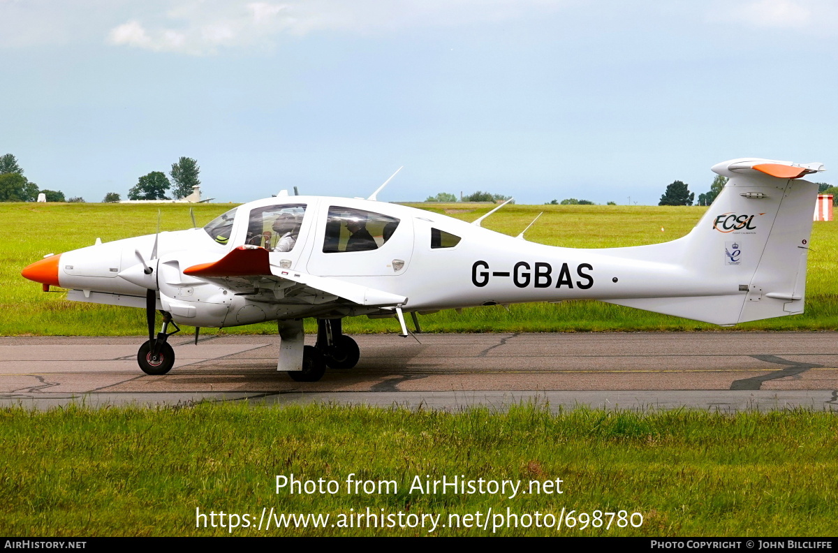 Aircraft Photo of G-GBAS | Diamond DA62 | Flight Calibration Services - FCSL | AirHistory.net #698780
