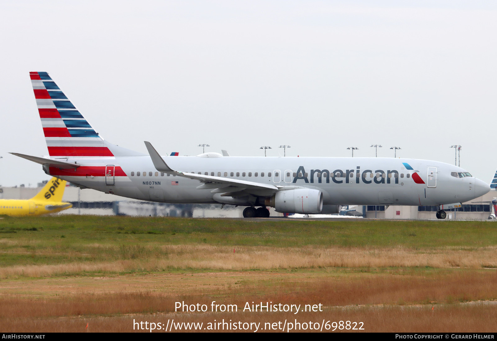 Aircraft Photo of N807NN | Boeing 737-823 | American Airlines | AirHistory.net #698822