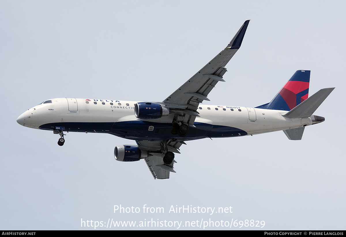 Aircraft Photo of N260SY | Embraer 175LR (ERJ-170-200LR) | Delta Connection | AirHistory.net #698829