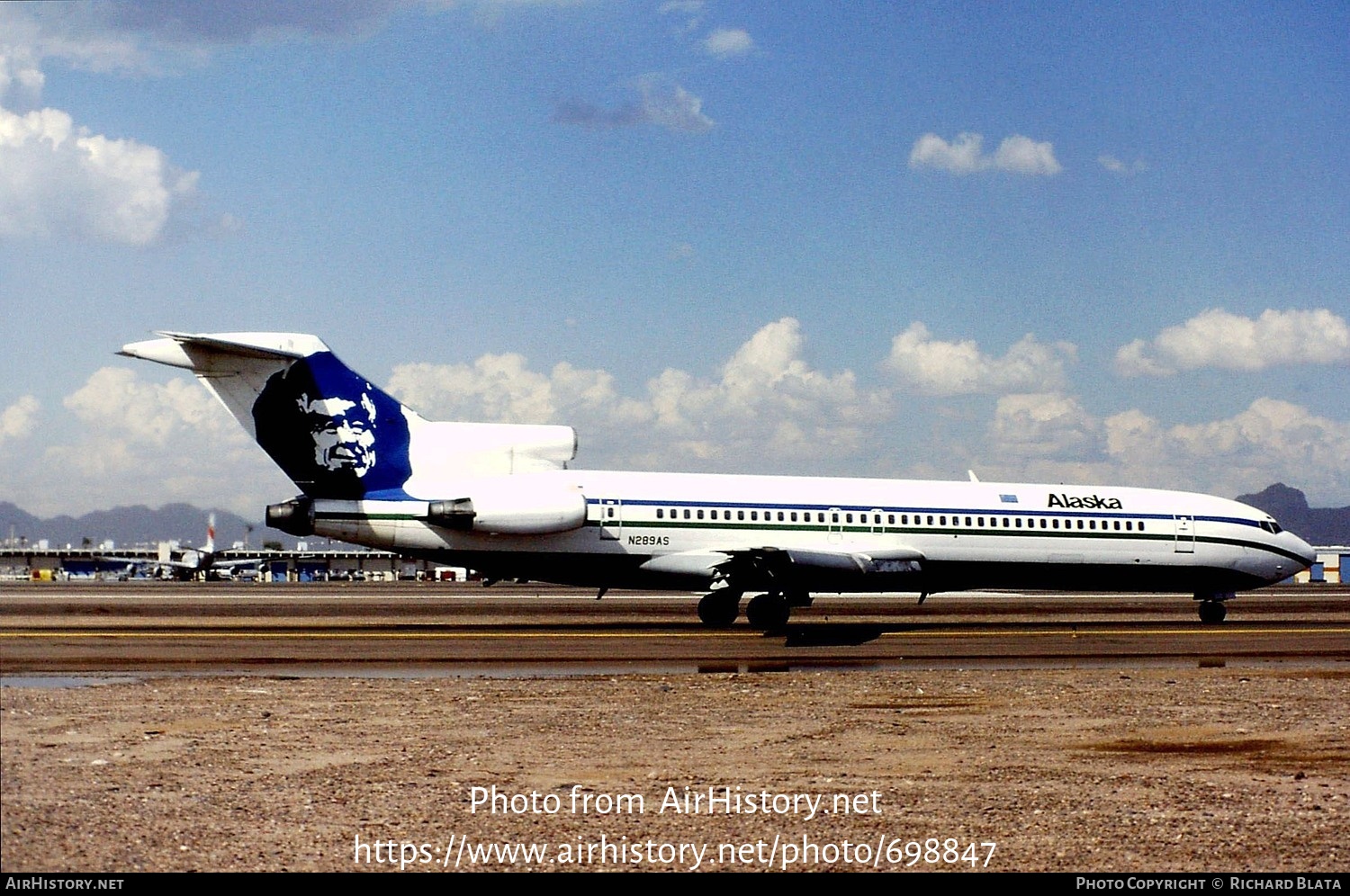 Aircraft Photo of N289AS | Boeing 727-227/Adv | Alaska Airlines | AirHistory.net #698847