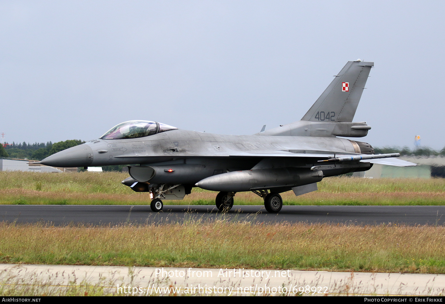 Aircraft Photo of 4042 | Lockheed Martin F-16C Fighting Falcon | Poland - Air Force | AirHistory.net #698922