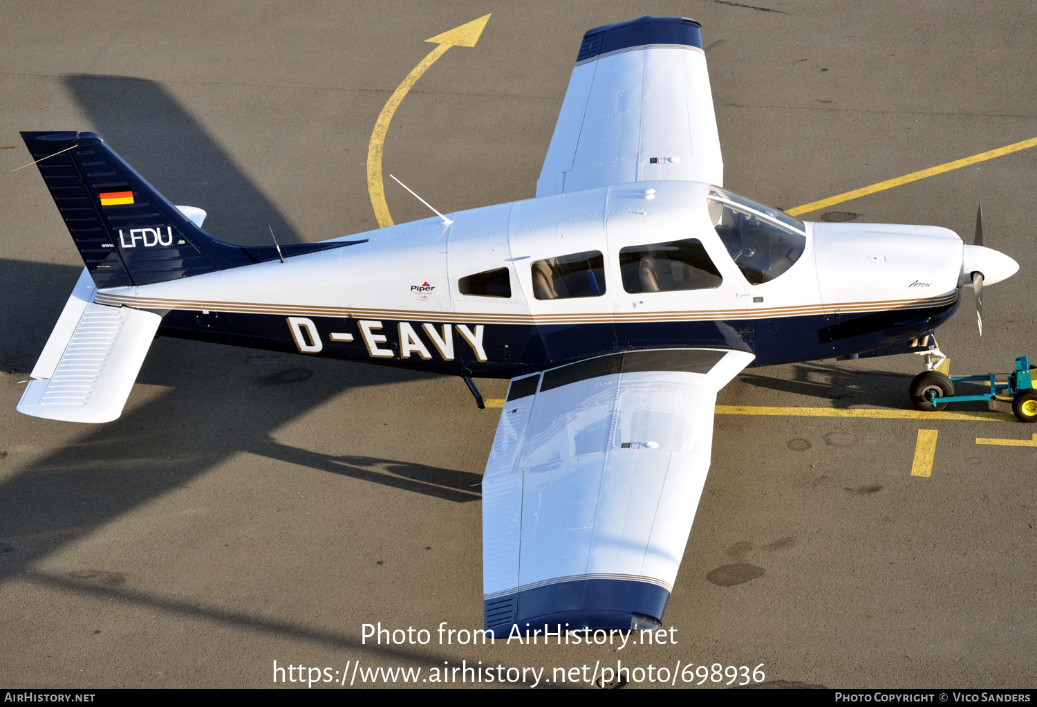 Aircraft Photo of D-EAVY | Piper PA-28R-201 Arrow | LFDU - Luftfahrt- und Dienstleistungsunternehmen | AirHistory.net #698936