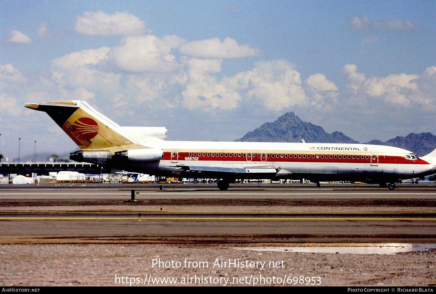 Aircraft Photo of N88702 | Boeing 727-224 | Continental Airlines | AirHistory.net #698953