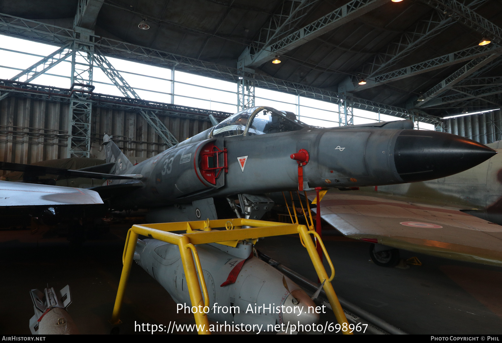 Aircraft Photo of 33 | Dassault Super Etendard Modernisé | France - Navy | AirHistory.net #698967