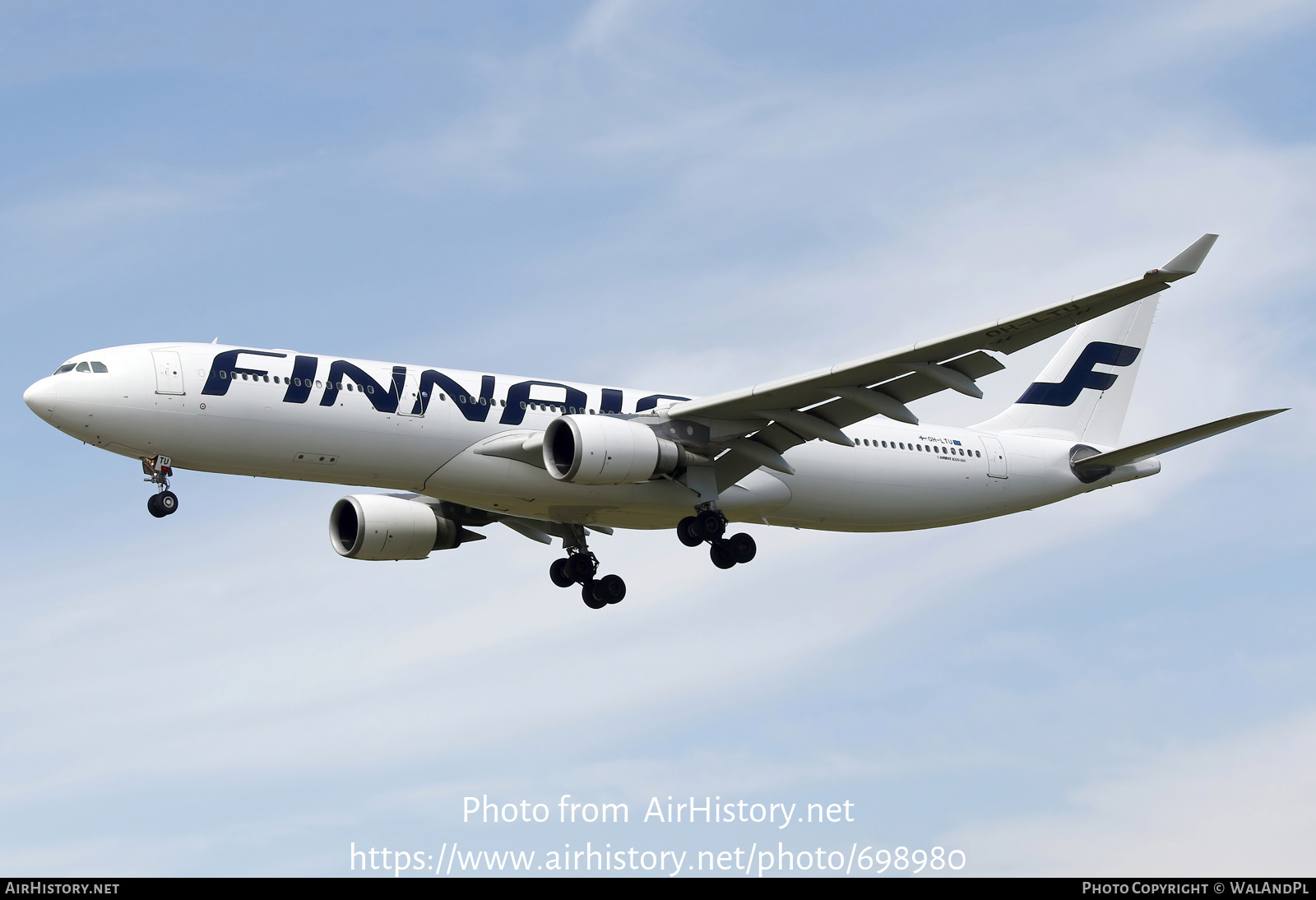 Aircraft Photo of OH-LTU | Airbus A330-302 | Finnair | AirHistory.net #698980