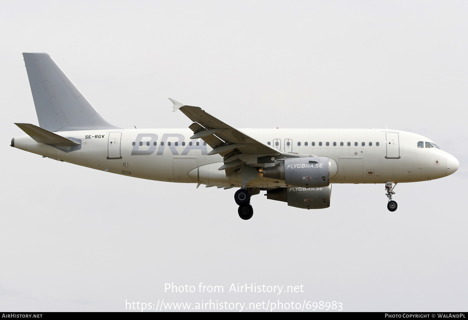 Aircraft Photo of SE-RGV | Airbus A319-111 | BRA - Braathens Regional Airlines | AirHistory.net #698983