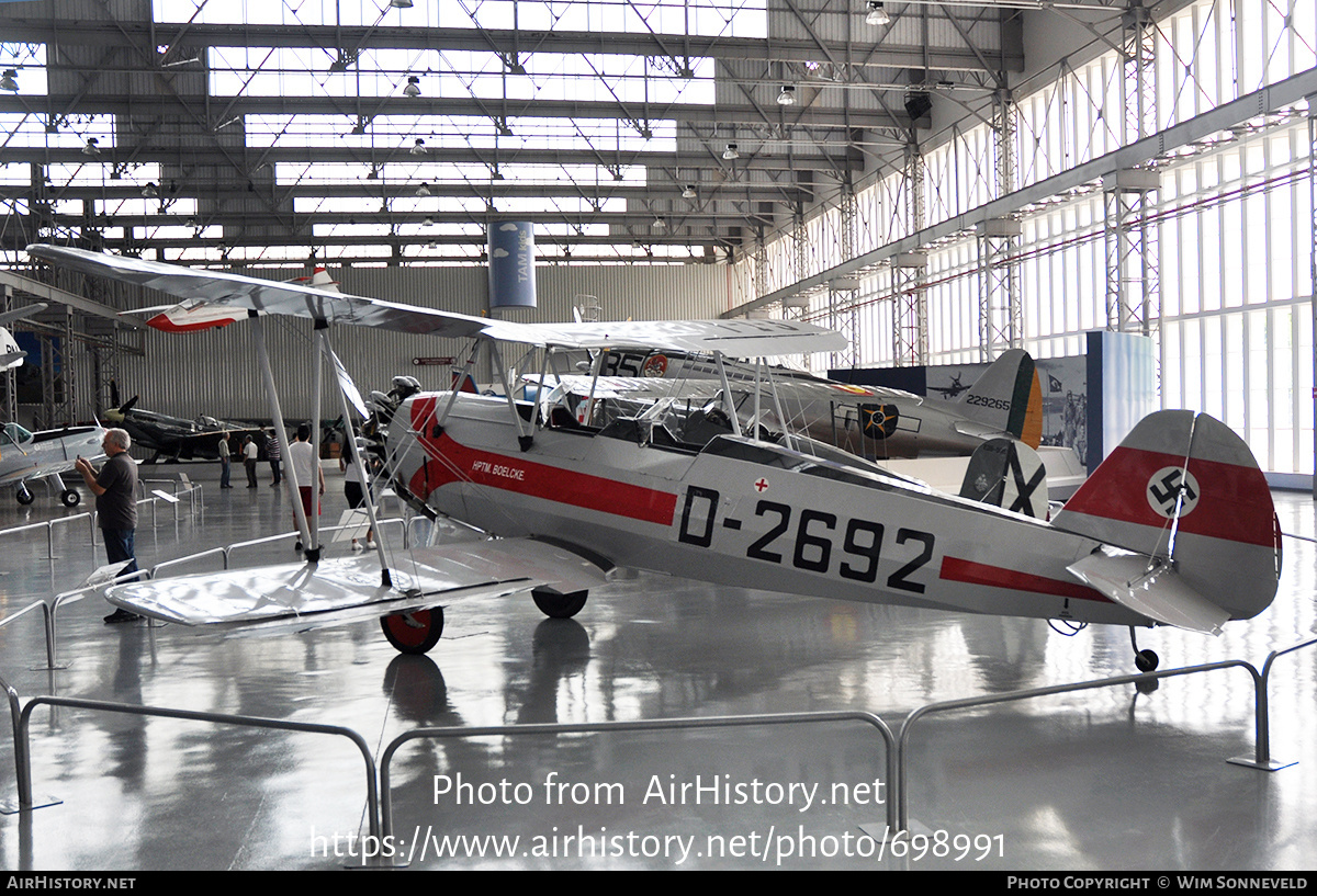 Aircraft Photo of LV-ZAS / D-2692 | Focke-Wulf Fw-44J Stieglitz | AirHistory.net #698991