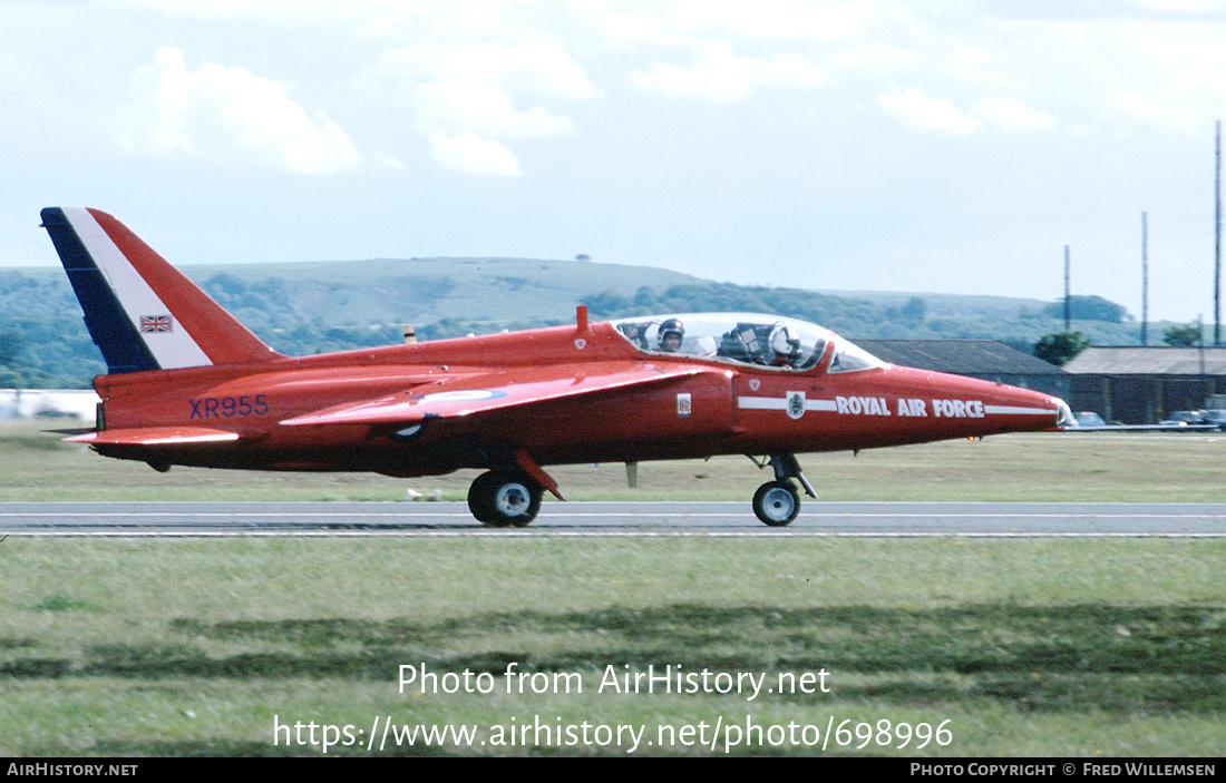 Aircraft Photo of XR955 | Hawker Siddeley Gnat T1 | UK - Air Force | AirHistory.net #698996