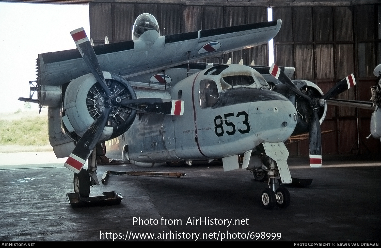 Aircraft Photo of 853 | Grumman S-2A Tracker | Uruguay - Navy | AirHistory.net #698999