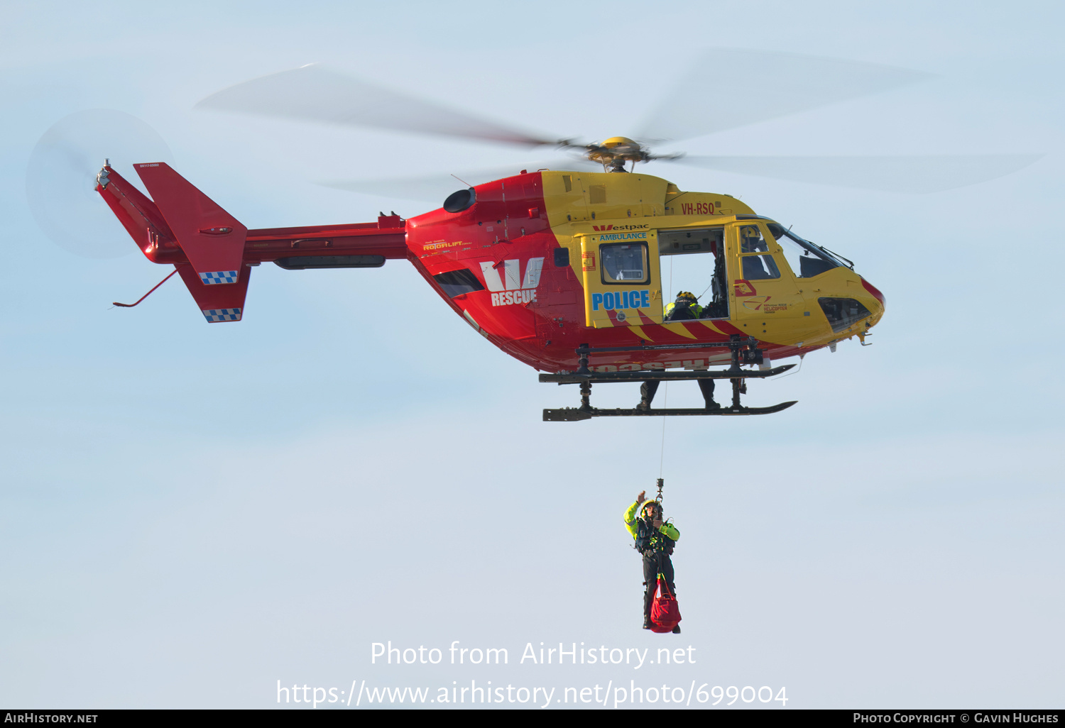 Aircraft Photo of VH-RSQ | Airbus Helicopters BK-117 B-2 | Westpac Rescue | AirHistory.net #699004