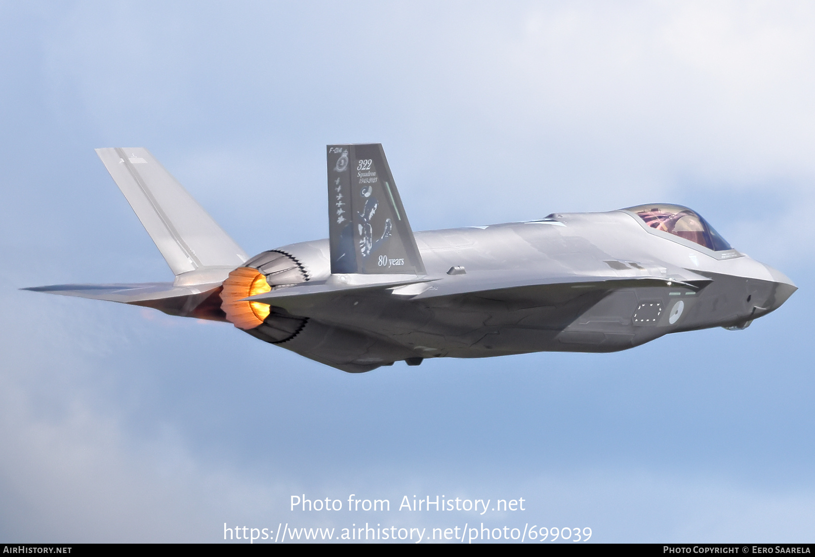 Aircraft Photo of F-014 | Lockheed Martin F-35A Lightning II | Netherlands - Air Force | AirHistory.net #699039