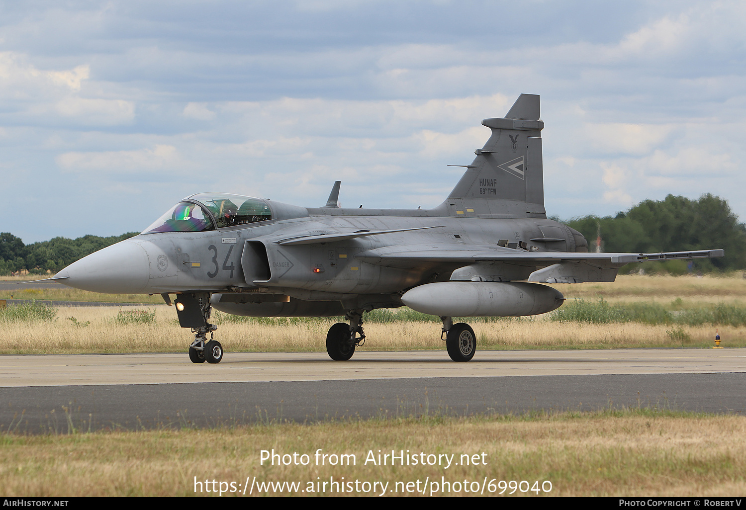 Aircraft Photo of 34 | Saab JAS 39C Gripen | Hungary - Air Force | AirHistory.net #699040