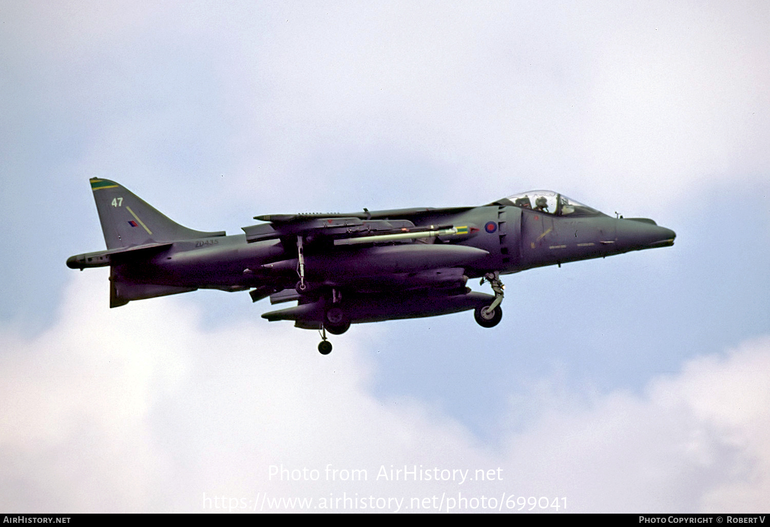 Aircraft Photo of ZD435 | British Aerospace Harrier GR7 | UK - Air Force | AirHistory.net #699041