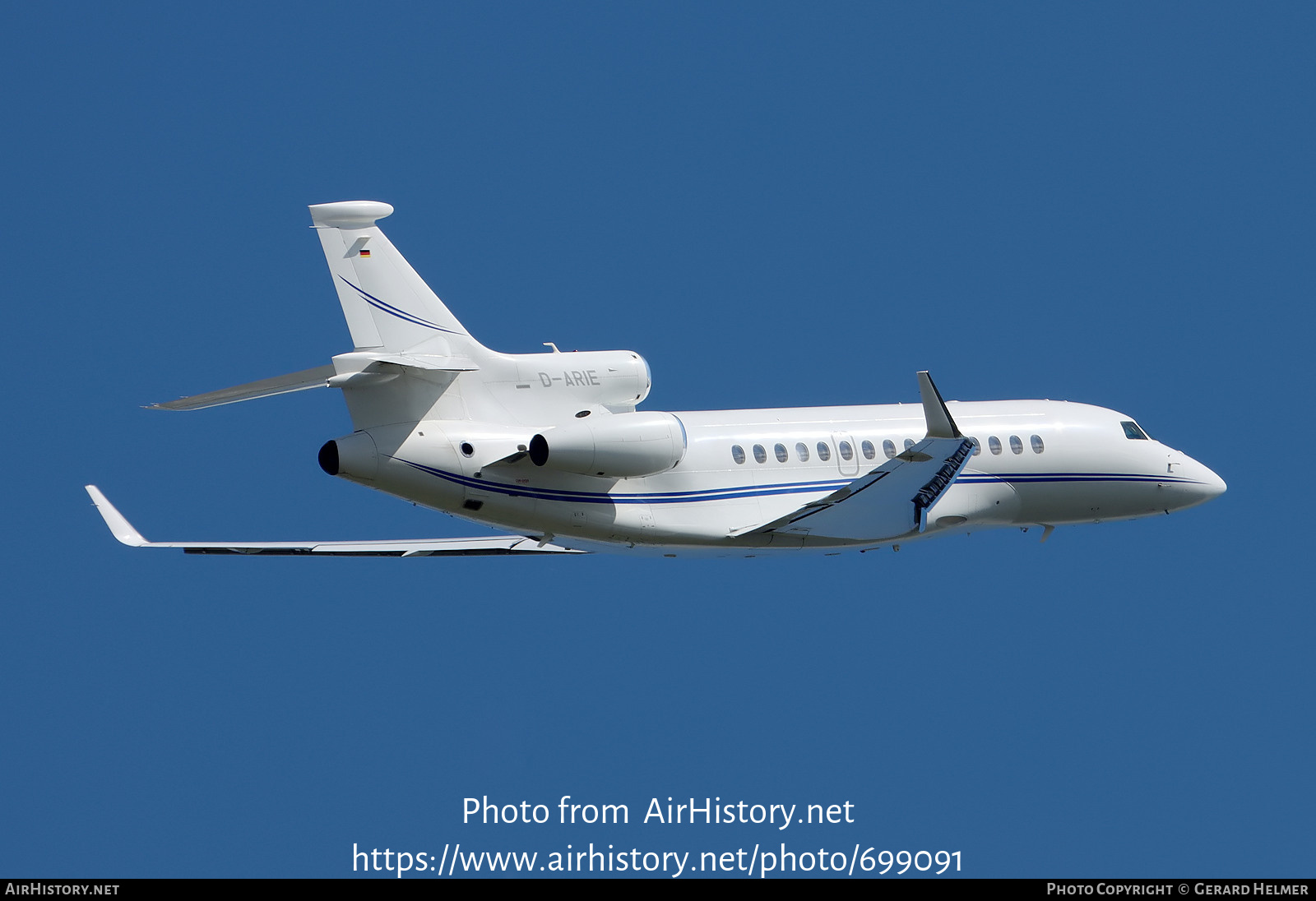 Aircraft Photo of D-ARIE | Dassault Falcon 7X | AirHistory.net #699091