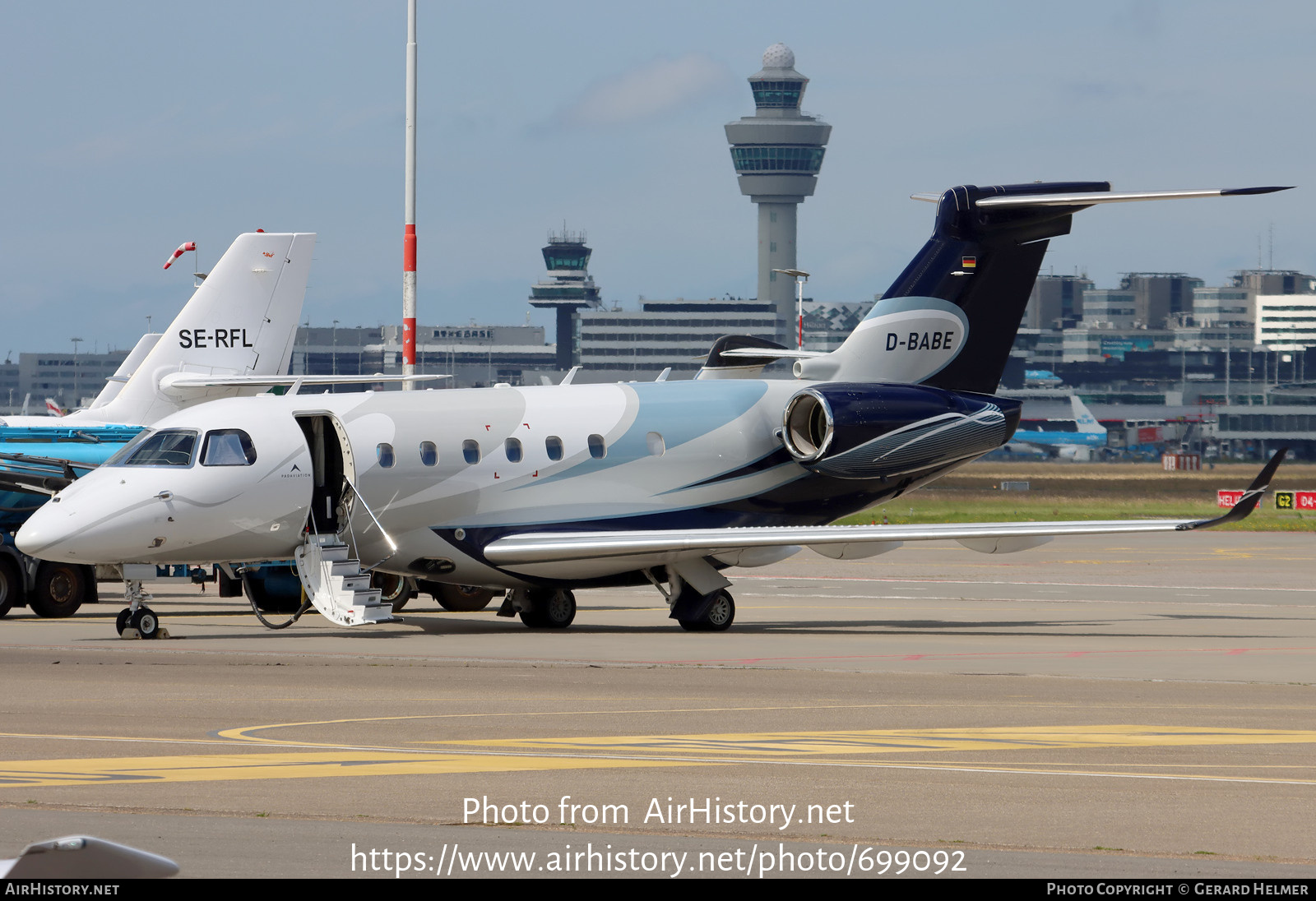 Aircraft Photo of D-BABE | Embraer EMB-550 Legacy 500 | PadAviation | AirHistory.net #699092