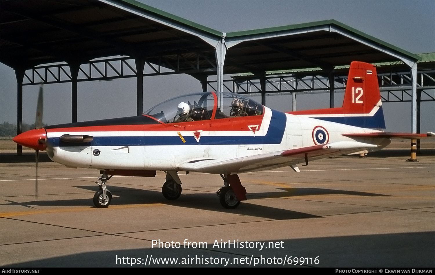 Aircraft Photo of F19-12/34 | Pilatus PC-9 | Thailand - Air Force | AirHistory.net #699116