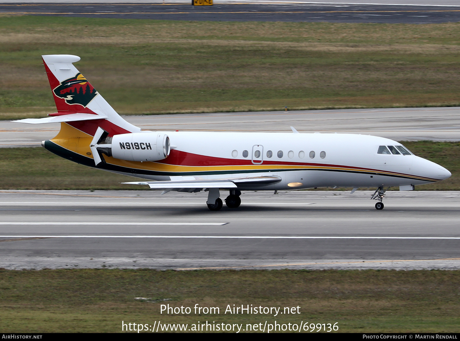 Aircraft Photo of N919CH | Dassault Falcon 2000 | AirHistory.net #699136